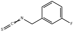 3 -氟苄基异硫氰酸酯 结构式