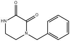 1-Benzyl-2,3-piperazinedione 结构式