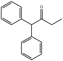 1,1-二苯基丁-2-酮 结构式