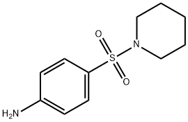 4-哌啶磺酰苯胺 结构式