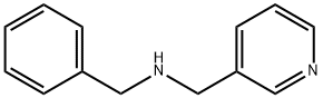 N-苄基-3-(吡啶甲基)甲基胺 结构式