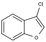 3-氯苯并呋喃 结构式
