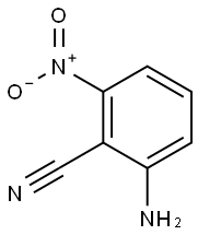 2-氨基-6-硝基苯甲腈 结构式