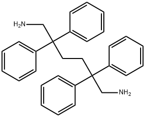 2,2,5,5-tetraphenylhexane-1,6-diamine 结构式
