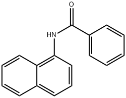 N-(1-NAPHTHYL)-BENZAMIDE 结构式