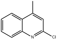 4-甲基-2-氯-喹啉 结构式