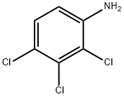 2,3,4-三氯苯胺 结构式