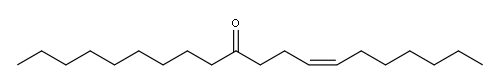 顺-7-二十碳-11-酮 结构式