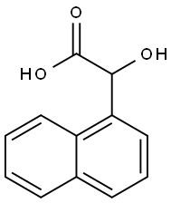 1-Naphthaleneglycolic acid 结构式