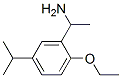 Benzenemethanamine, 2-ethoxy-alpha-methyl-5-(1-methylethyl)- (9CI) 结构式