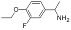 Benzenemethanamine, 4-ethoxy-3-fluoro-alpha-methyl- (9CI) 结构式