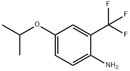 4-(propan-2-yloxy)-2-(trifluoromethyl)aniline 结构式