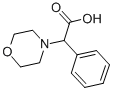2-(4-吗啉基)-2-苯基乙酸 结构式