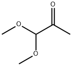 1,1-二甲氧基丙酮 结构式