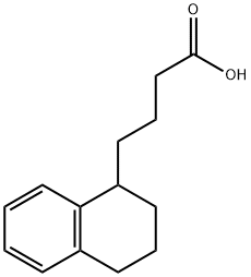 4-tetralin-1-ylbutanoic acid 结构式