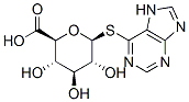 purin-6-yl 1-thio-beta-glucopyranosiduronic acid 结构式