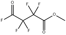 四氟丁二酸单甲酯酰氟 结构式