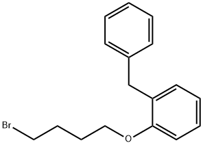 1-(4-Bromobutoxy)-2-benzylbenzene 结构式