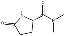 (S)-N,N-dimethyl-5-oxopyrrolidine-2-carboxamide 结构式