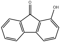 1-羟基-9-芴酮 结构式