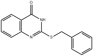 2-benzylsulfanyl-1H-quinazolin-4-one 结构式