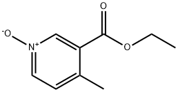 ethyl 4-methyl-1-oxido-pyridine-3-carboxylate 结构式