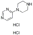 4-(哌嗪-1-基)嘧啶二盐酸盐 结构式
