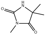 3,5,5-三甲基咪唑烷-2,4-二酮 结构式