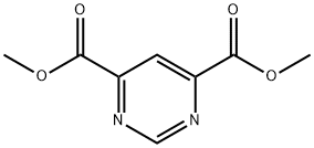 嘧啶-4,6-二甲酸二甲酯 结构式