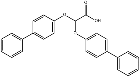 2,2-bis(4-phenylphenoxy)acetic acid 结构式