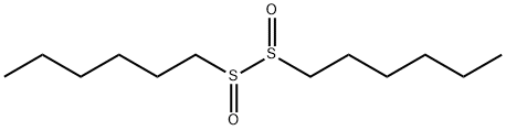dihexyl disulphoxide 结构式