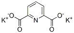 dipotassium pyridine-2,6-dicarboxylate 结构式