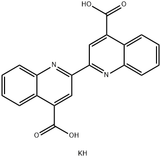 联辛可宁酸二钾盐 结构式