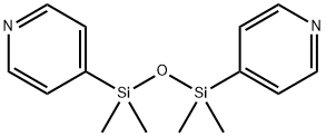 Pyridine, 4,4-(1,1,3,3-tetramethyl-1,3-disiloxanediyl)bis- (9CI) 结构式