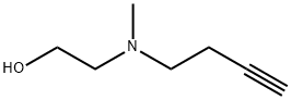 2-[(丁-3-炔-1-基)(甲基)氨基]乙烷-1-醇 结构式