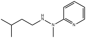 2-(2-isopentyl-1-methylhydrazino)pyridine 结构式