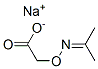 sodium [[(1-methylethylidene)amino]oxy]acetate 结构式