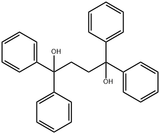 Ethylenebis(diphenylmethanol) 结构式