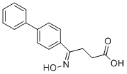 4-BIPHENYL-4-YL-4-HYDROXYIMINO-BUTYRIC ACID 结构式