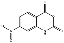 4-硝基靛红酸酐 结构式