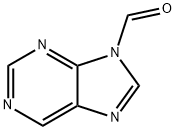 9H-Purine-9-carboxaldehyde (9CI) 结构式