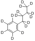 N-BUTYLBENZENE-D14 结构式