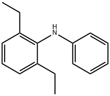 Benzenamine, 2,6-diethyl-N-phenyl- (9CI) 结构式