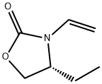 2-Oxazolidinone,3-ethenyl-4-ethyl-,(4R)-(9CI) 结构式