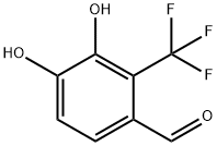 BENZALDEHYDE, 3,4-DIHYDROXY-2-(TRIFLUOROMETHYL)- (9CI) 结构式