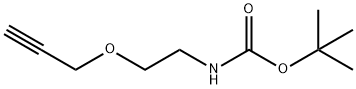 氨基甲酸,[2-(2-丙炔氧基)乙基]、1,1-二甲基乙酯(9CI) 结构式