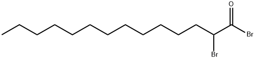 2-Bromotetradecanoyl bromide 结构式