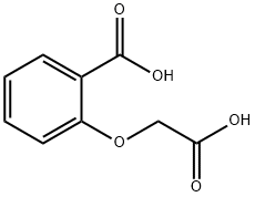 2-(羧基甲氧基)苯甲酸 结构式