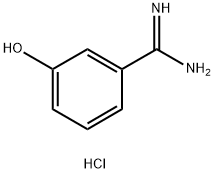 3-羟基苯甲脒盐酸盐 结构式