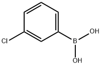 3-氯苯硼酸 结构式